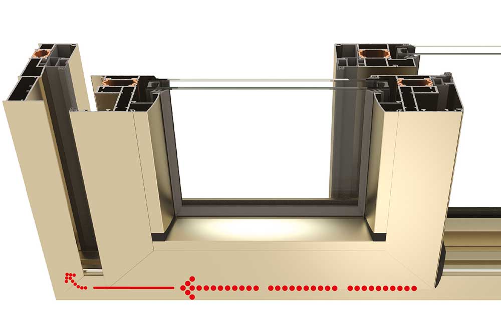 LR-3300 Yalıtımlı Sürme Sistemleri